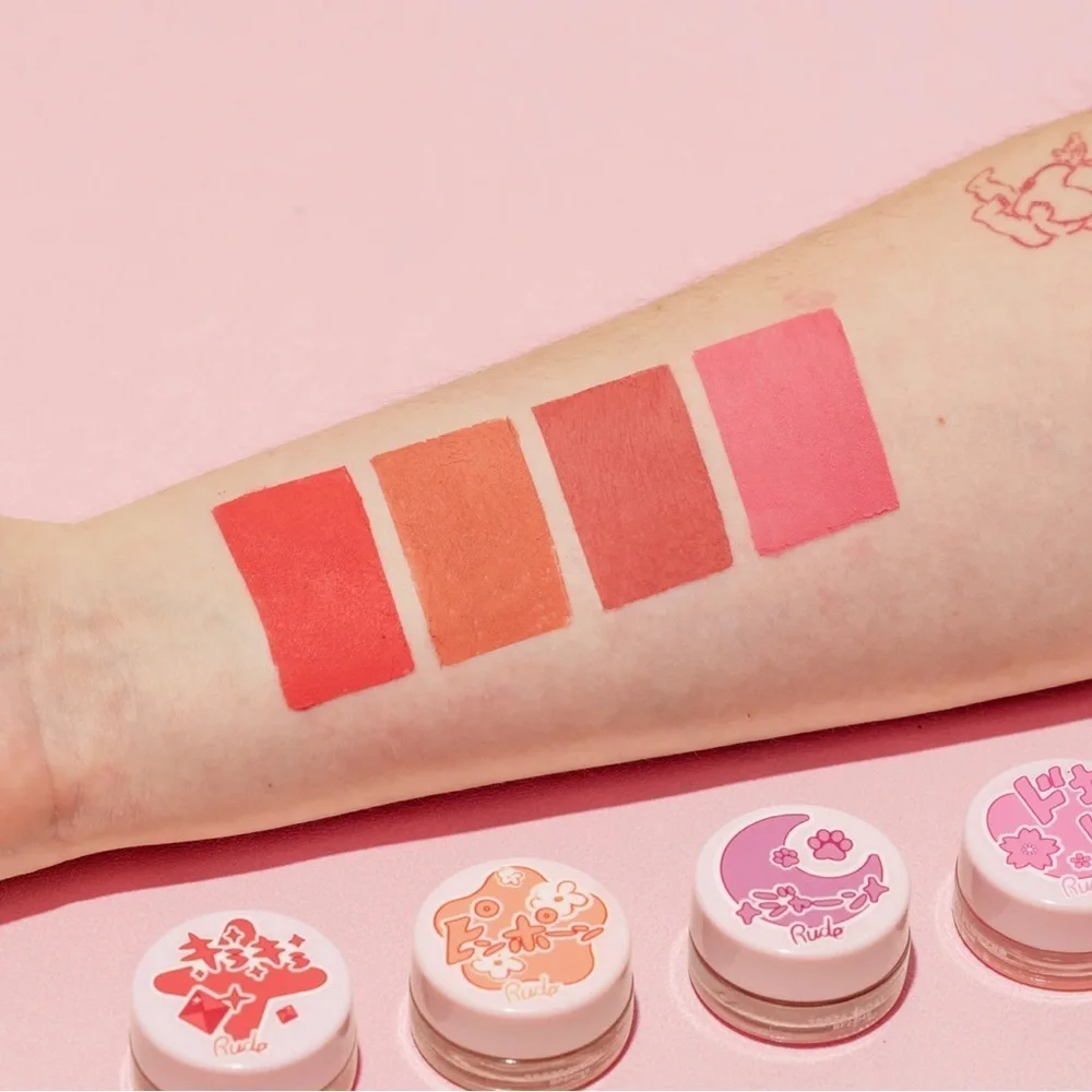 3/$15 🌸 Rude Chibi Mousse Lip and Cheek Mousse- Nyan